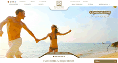 Desktop Screenshot of famehotels.com